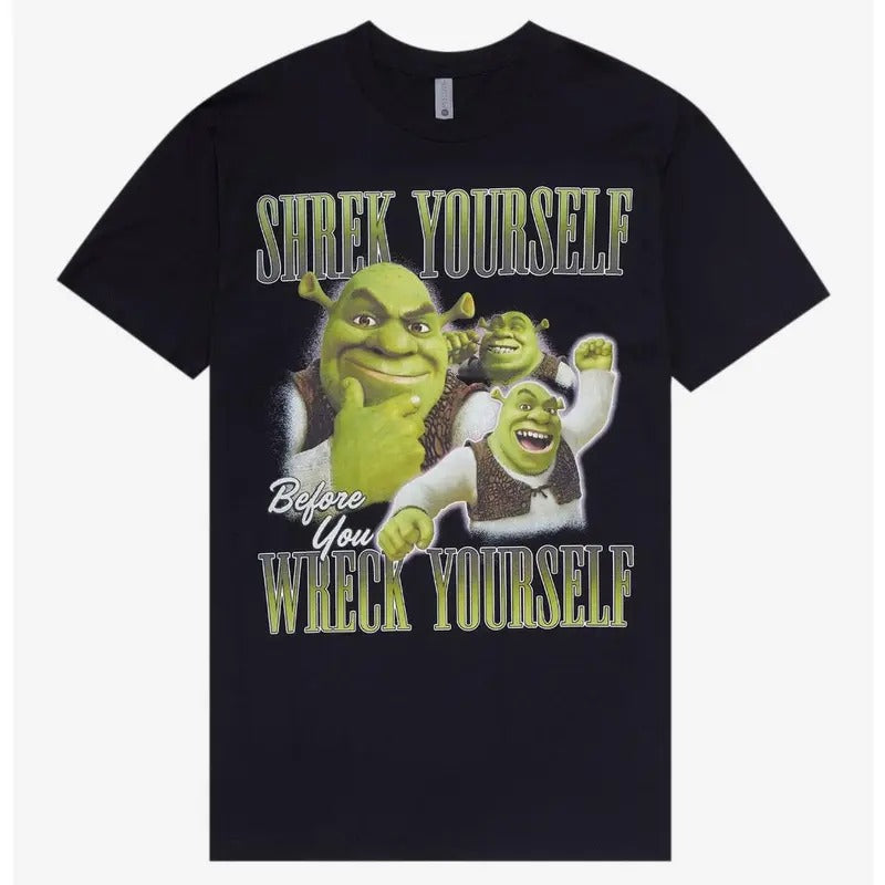 Shrek Retro Shrek Yourself T-Shirt Hoodie, Sweatshirt | DripVista.com
