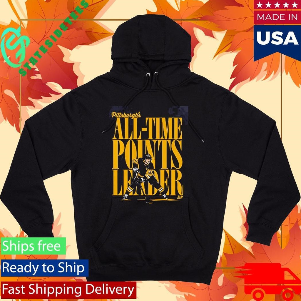 Sidney Crosby Pittsburgh All-time Points Leader Shirt