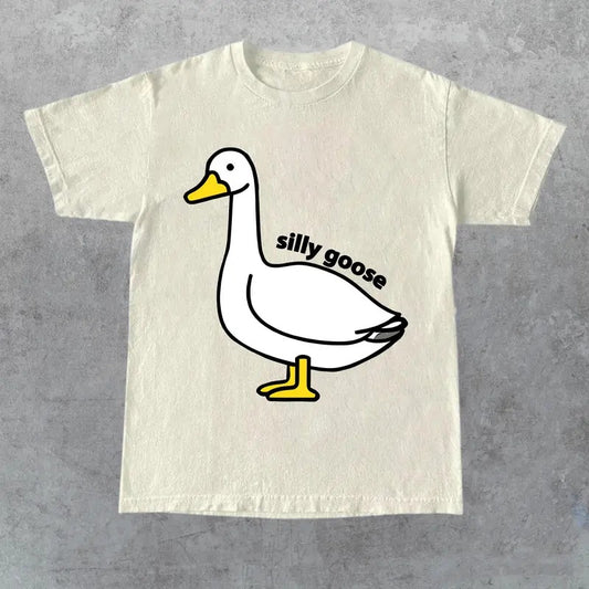 Silly Goose University Shirt , Silly Goose Crewneck, Funny Goose T shirt , Unisex Silly Goose, Funny Mens  Menswear, Gift for Her, Gift for Him, Gift for Friend