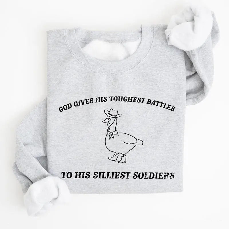 Silly Goose, Funny, Aesthetic Sweatshirt, Health, Funny,  Gift for Girl T-Shirts, Hoodie | DripVista.com