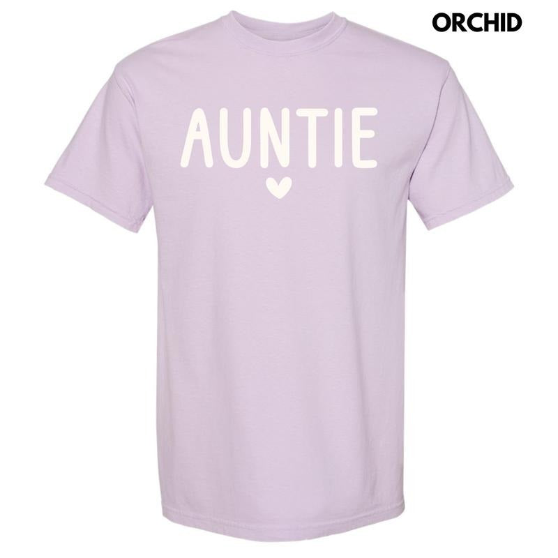 Simple Auntie Comfort Colors T-Shirt 'NLB' Hoodie, Sweatshirt | DripVista.com