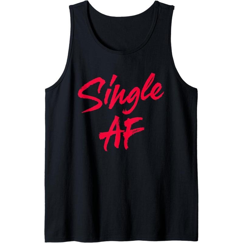 Single AF Tank Top Gym Yoga Workout MADE IN USA T-Shirts, Hoodie, Sweatshirt | DripVista.com