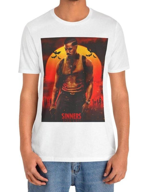 Sinner Movie Inspired Graphic Tee, Michael B Jordan T-Shirt