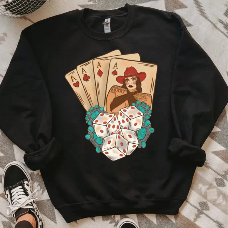 Sinners Playground sweatshirt, graphic tees women, western outfits women, western tops clothing, rodeo cowgirl outfits...