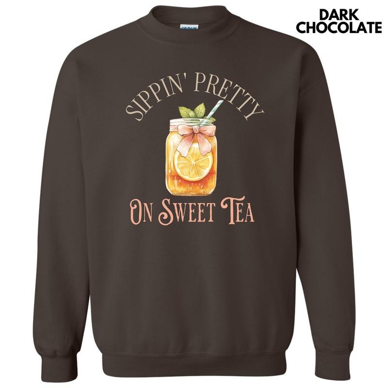 Sippin' Pretty Sweatshirt 'NLB' T-Shirts, Hoodie | DripVista.com