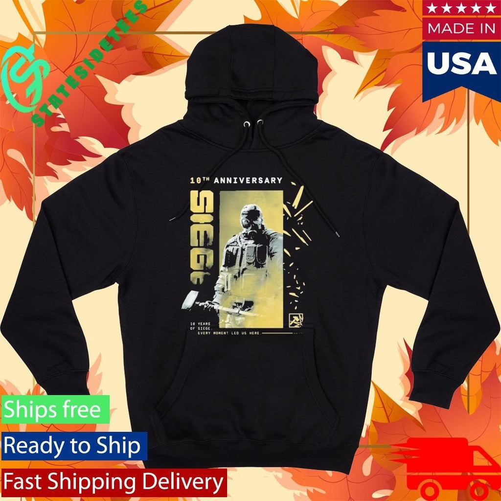 Six Siege 10Th Anniversary Sledge Shirt
