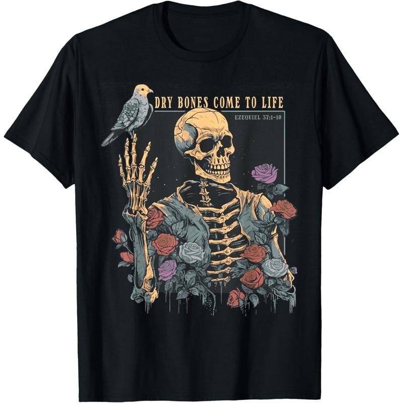 Skeleton Dry Bones Come To Life T-Shirt made in usa Hoodie, Sweatshirt | DripVista.com