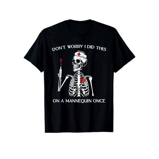 Skeleton Print Men's Cotton T-shirt, Graphic Tee Men's Outdoor Clothes, Men's Halloween Clothing, Casual Short Sleeve Crew Neck T-shirt, Tops For Men, Gift For Men made in usastyle{n002}22
