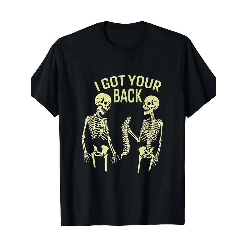 Skeleton Skull Sarcastic T-Shirt