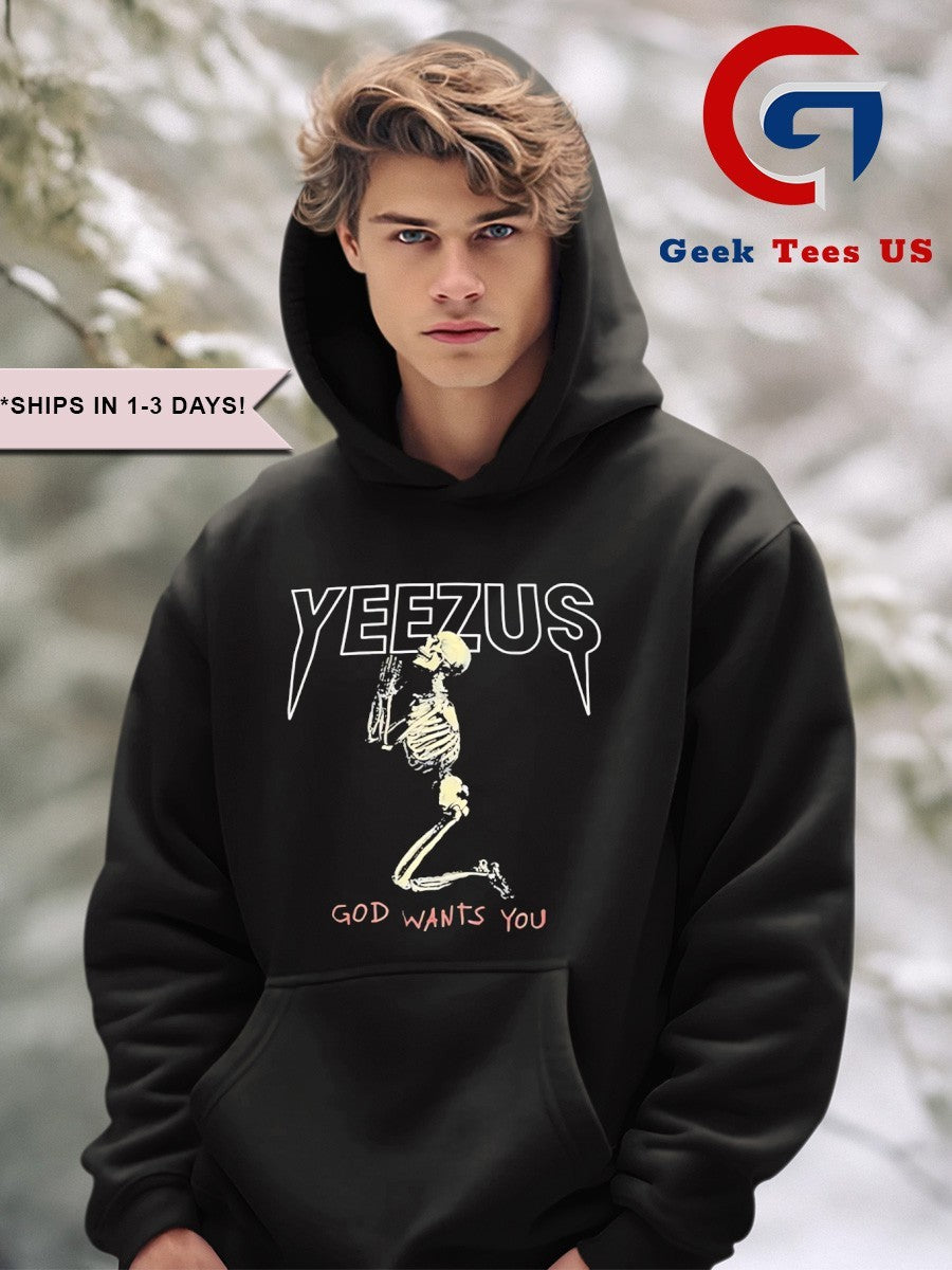 Skeleton Yeezus go want’s you shirt