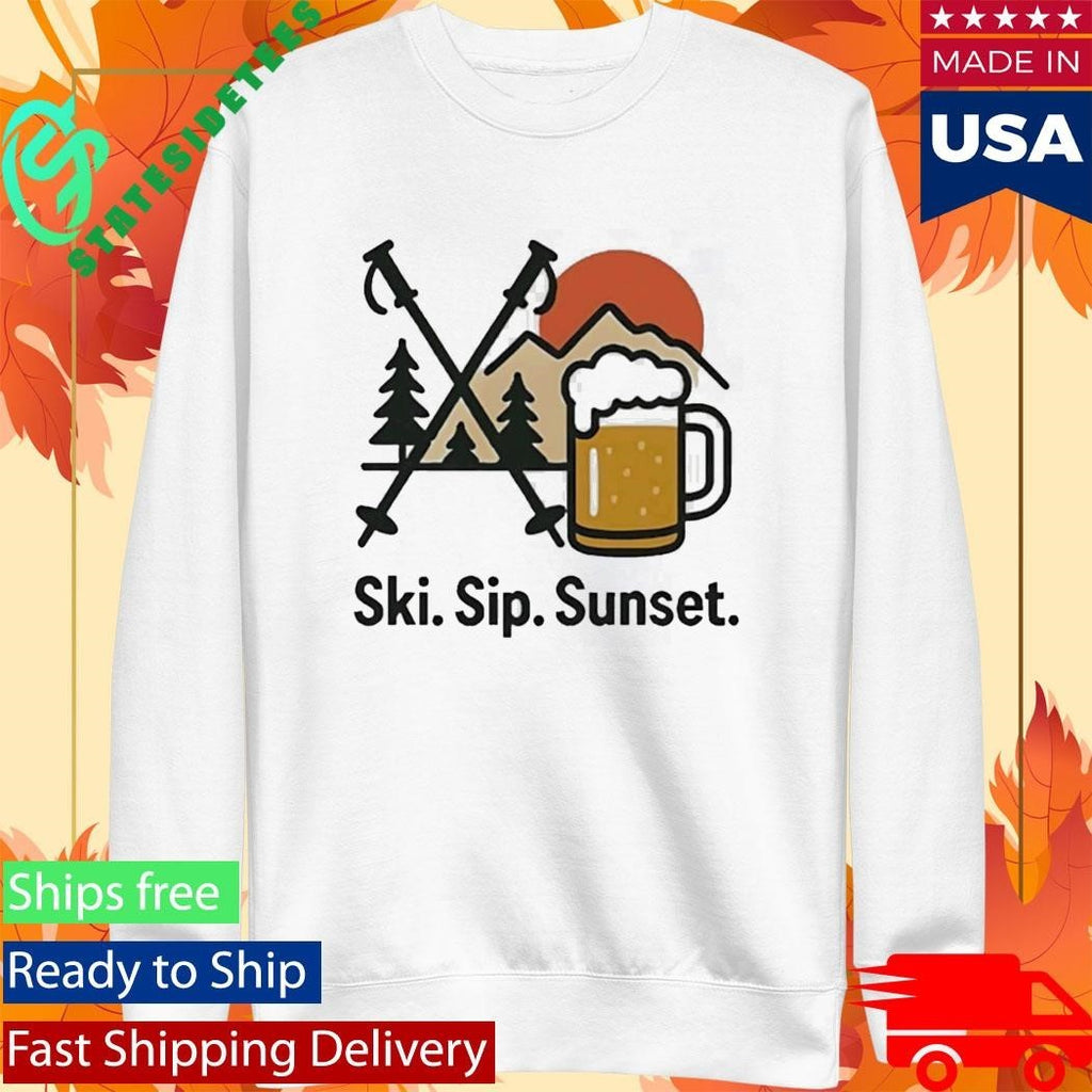 Ski Sip Sunset Shirt