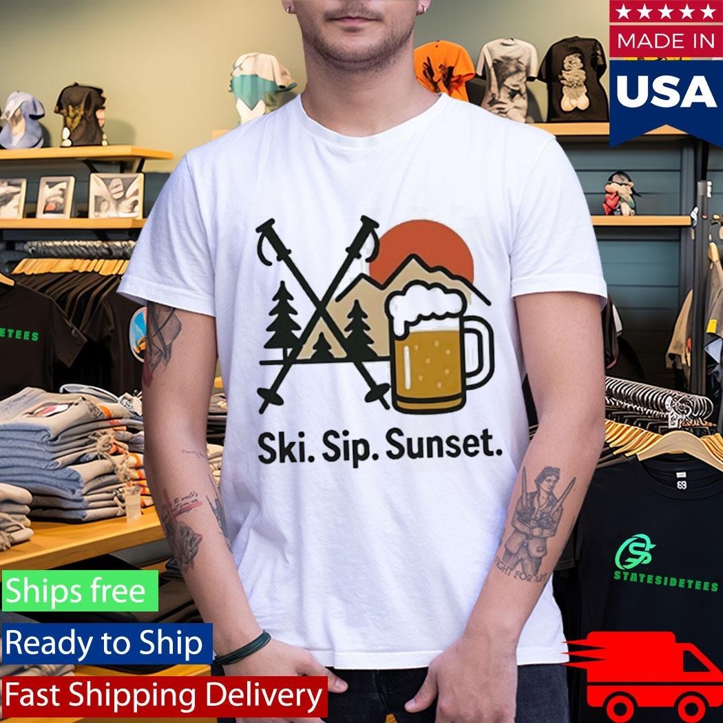 Ski Sip Sunset Shirt