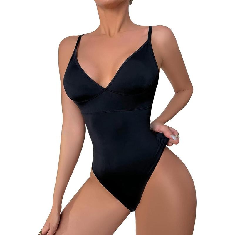 Skinny Superhero team Neck Cami Bodysuit Tops Solid Fitted Shapewear T-Shirts, Hoodie, Sweatshirt | DripVista.com