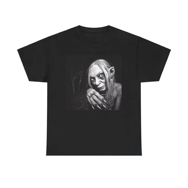 Slay Girl Gollum, Unisex Shirt - Fantasy Graphic Tee, Christmas gift, Movie Merch, Memes Tshirt