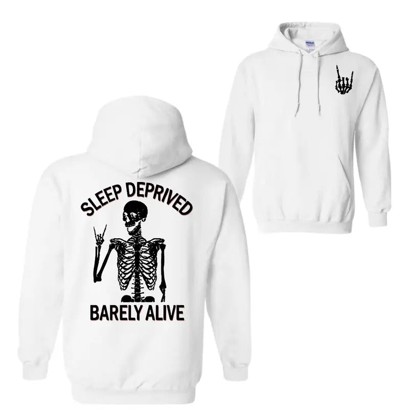 Sleep Deprived Fit Short Sleeve Hoodie, Sweatshirt, T-Shirt, Unisex Shirt | DripVista.com