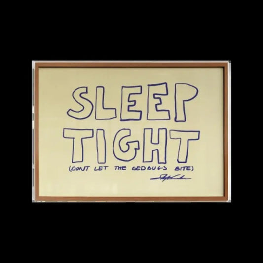 Sleep Tight Horizontal Print, Mid Century Print, Aesthetic Wall Art, Bauhaus Print, Trendy Bedroom Poster, Narrow Print, Poster Prints No Frame, Wall Art Room Decor, Art Posters, Gifts For Birthday