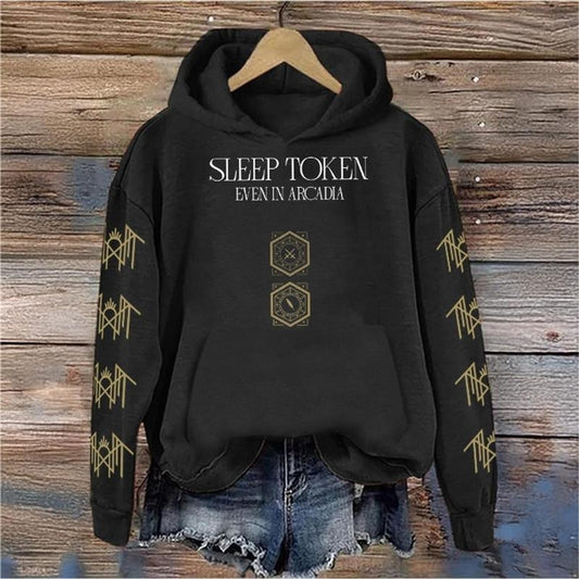 Sleep Token Even In Arcadia Hoodie Emergence Vintage Sweatshirt Sleep Token Tour Merch Gift For Fans Unisex 3 F95PK