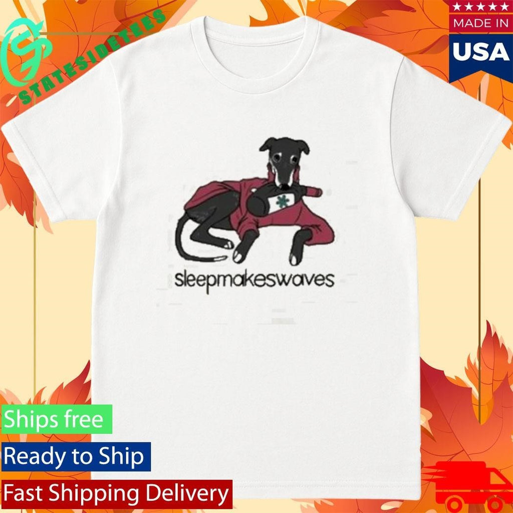 Sleepmakeswaves Post Rock Dog Shirt