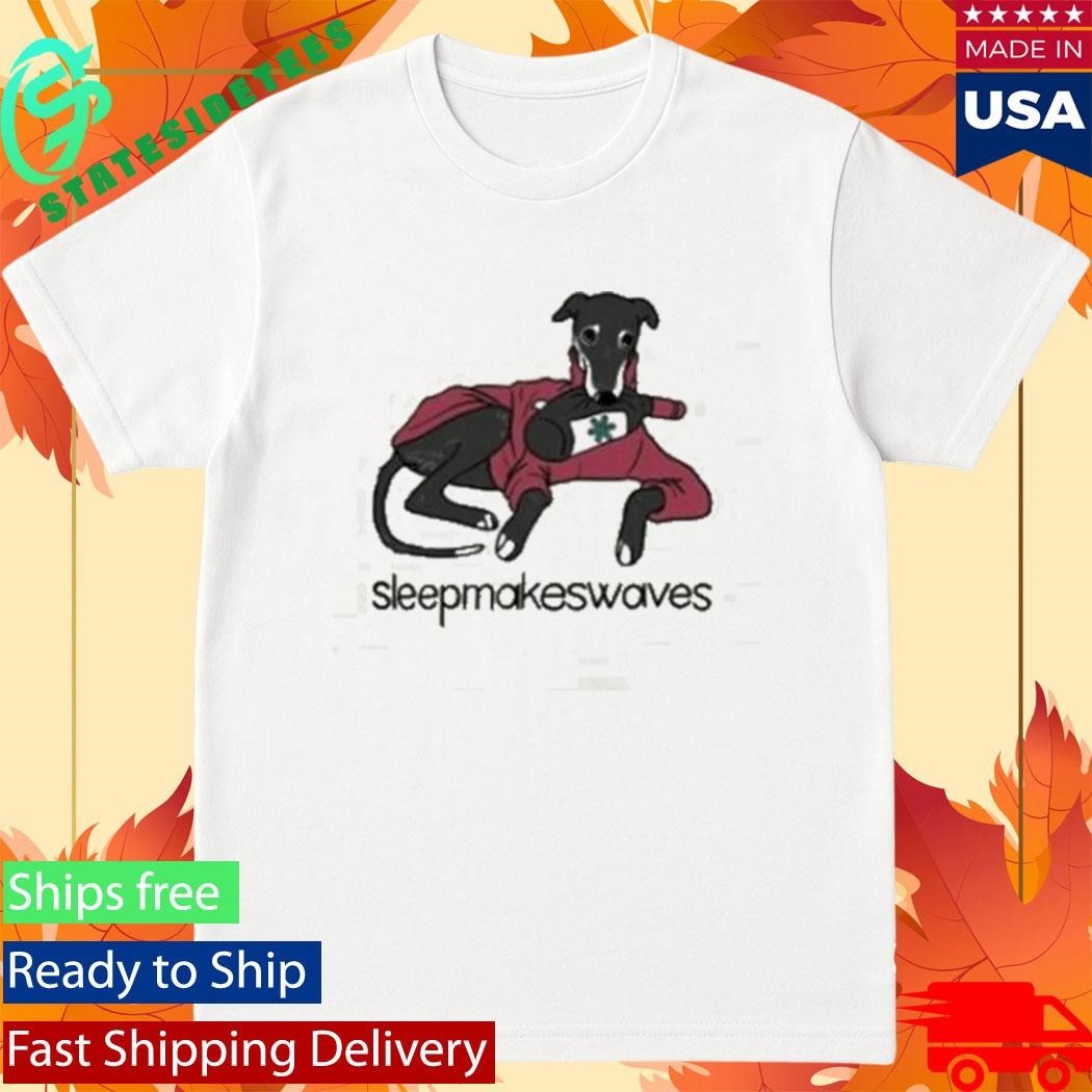 Sleepmakeswaves Post Rock Dog Shirt