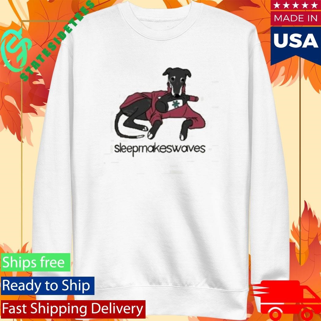 Sleepmakeswaves Post Rock Dog Shirt