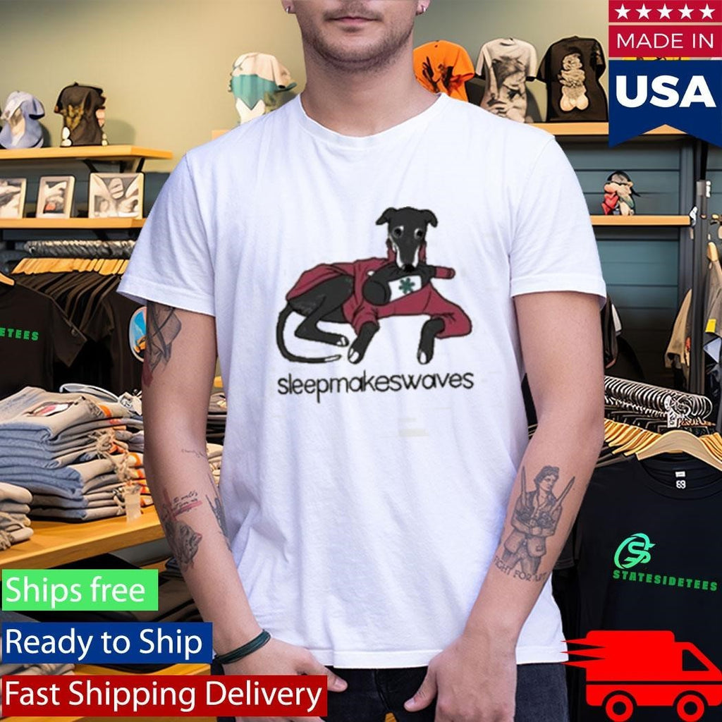 Sleepmakeswaves Post Rock Dog Shirt