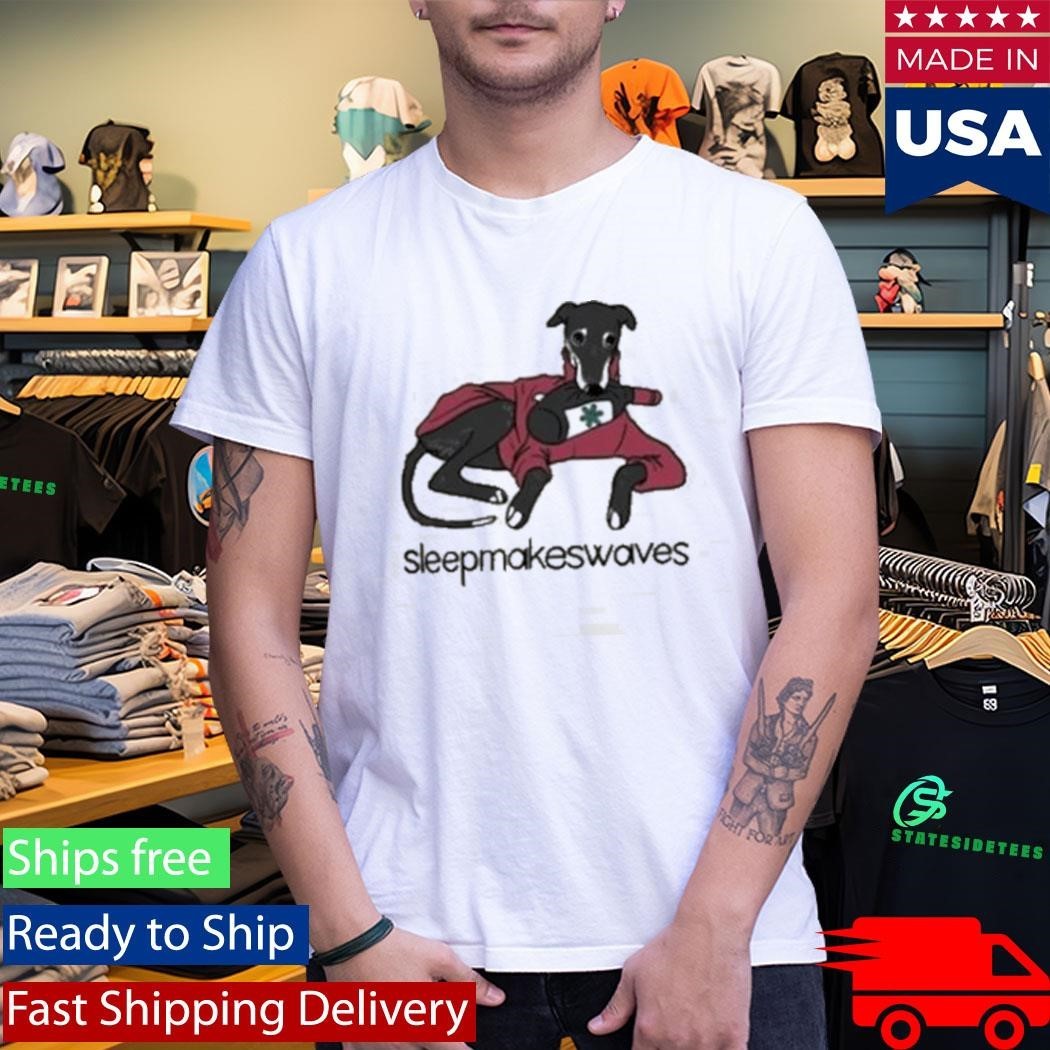 Sleepmakeswaves Post Rock Dog Shirt