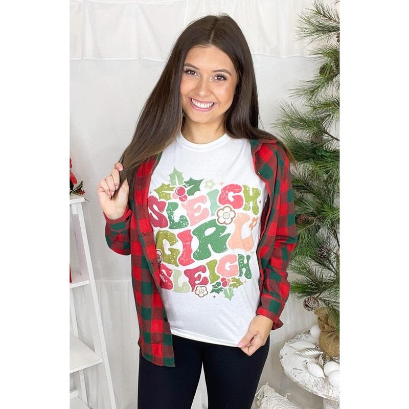 Sleigh Girl Sleigh T-Shirt Hoodie, Sweatshirt | DripVista.com