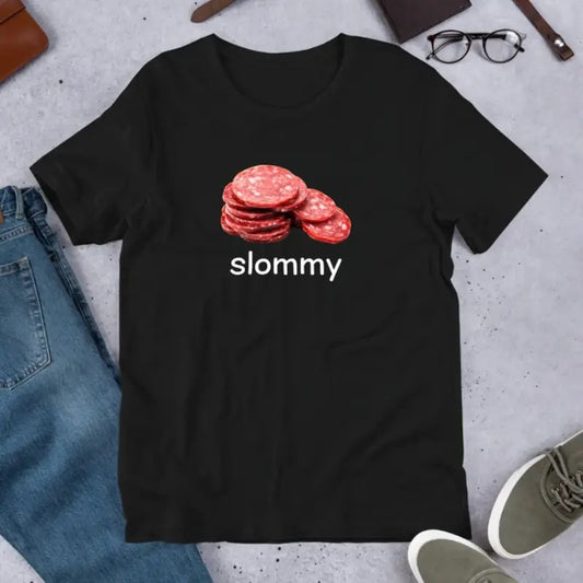 Slommy Salami, Funny Meme Shirt, Ironic Shirt