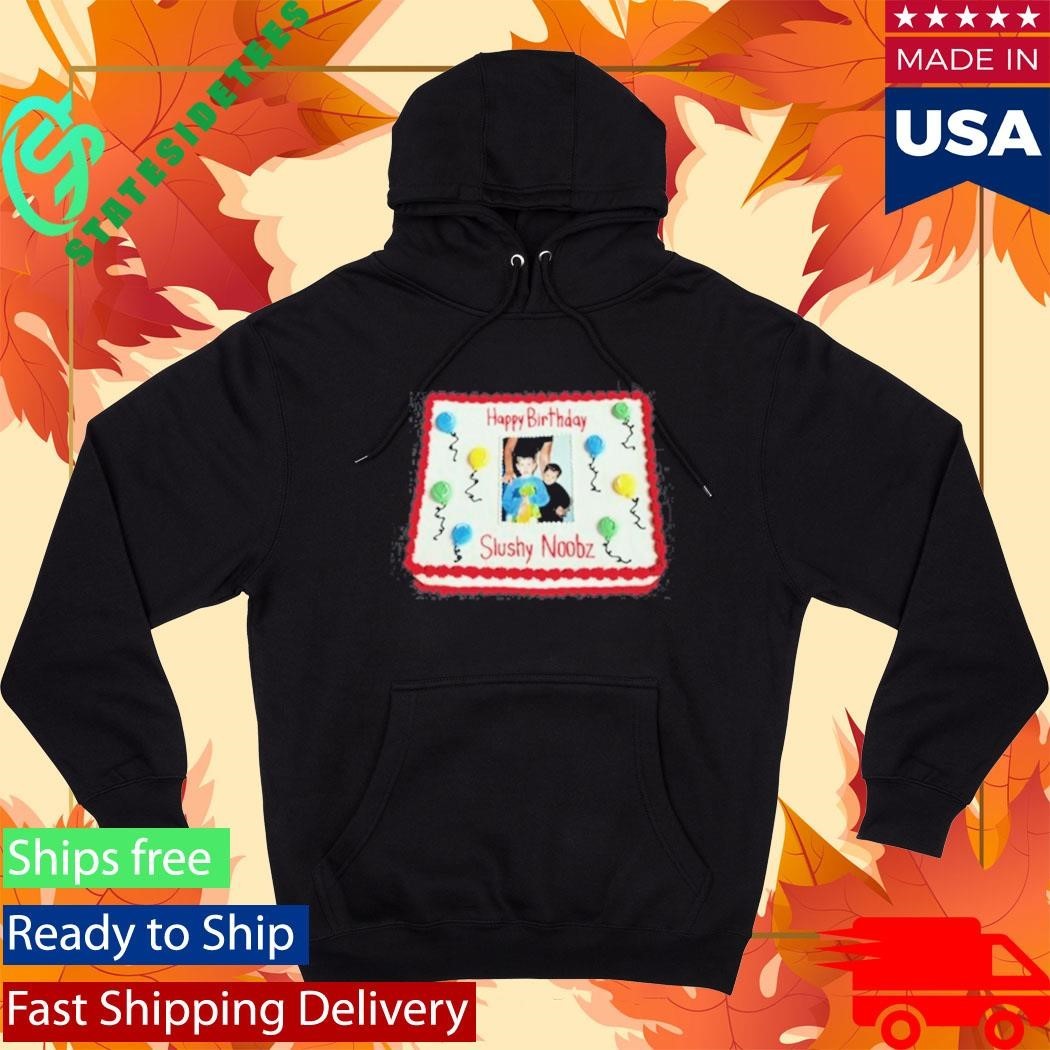 Slushy Noobz Birthday Cake Shirt