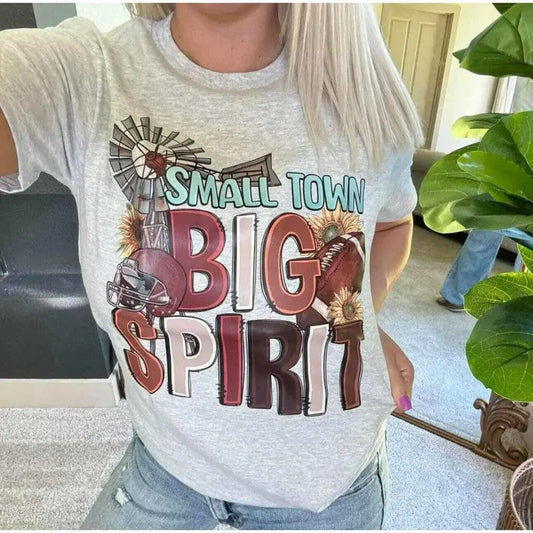Small Town Big Spirit Graphic T-shirt