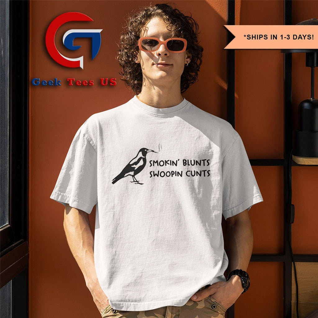 Smoking blunts swooping cunts shirt