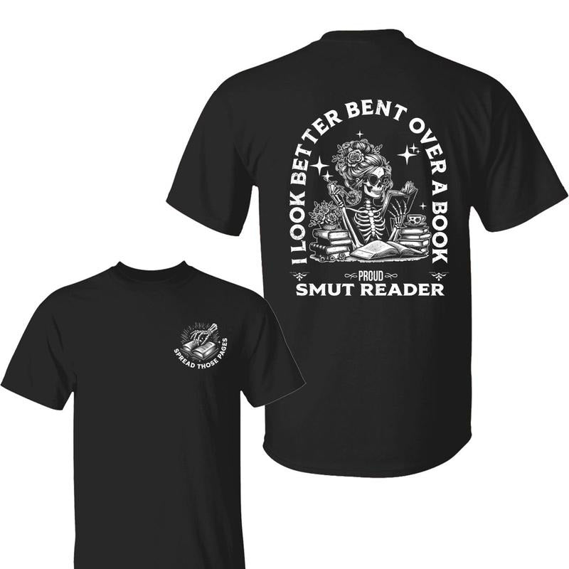 Smut Readers Shirt, Book Lover Gift For Her, Funny Reading Shirt, Spread Those Pages Spicy Reader Novelty, Funny Gift For Mom, Dark Romance