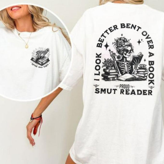Smut Readers Sweatshirt, Book Lover Gift For Her, Funny Reading Shirt, Spread Those Pages Spicy Reader Novelty, Funny Gift For Mom, Dark Romance