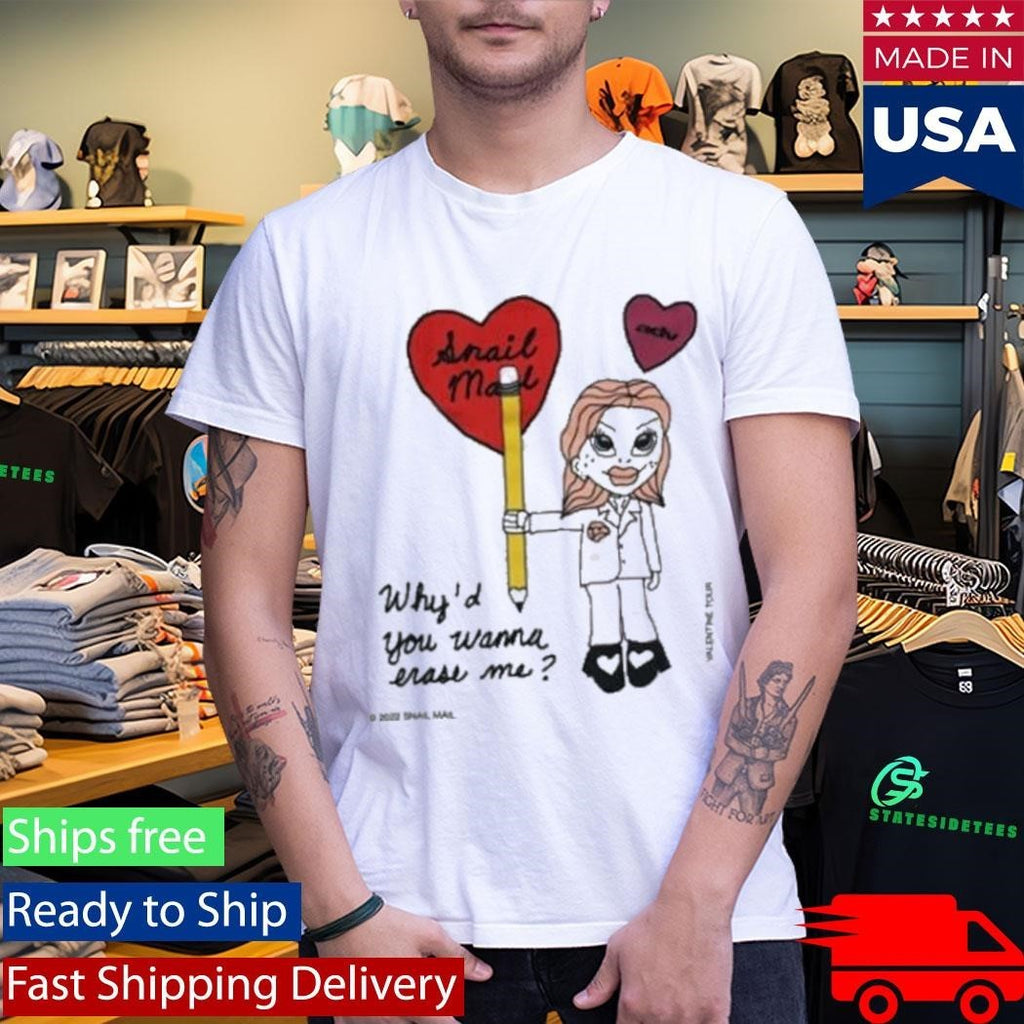 Snail Mail Erase Me T-Shirt