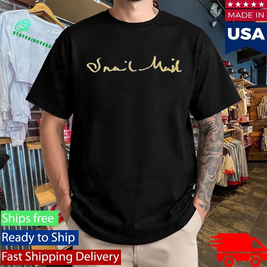 Snail Mail Logo T-Shirt