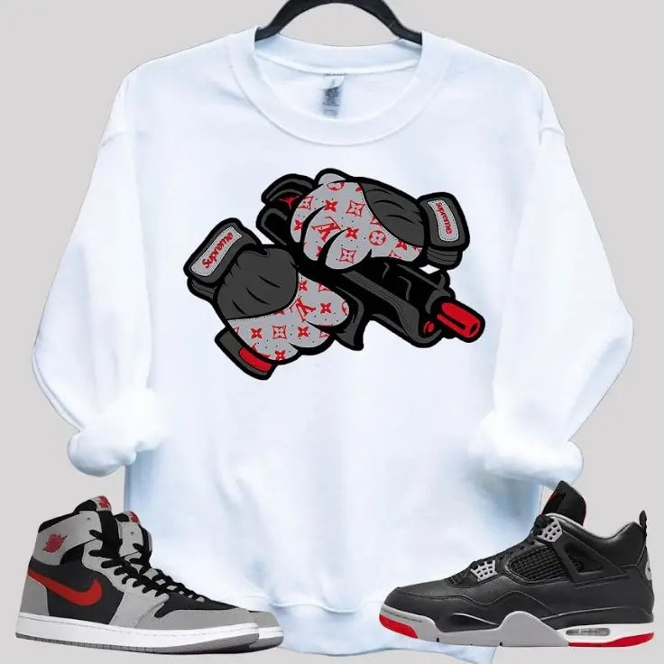 Sneaker Heat Sweatshirt T-Shirt To Match Sneaker Hoodie | DripVista.com