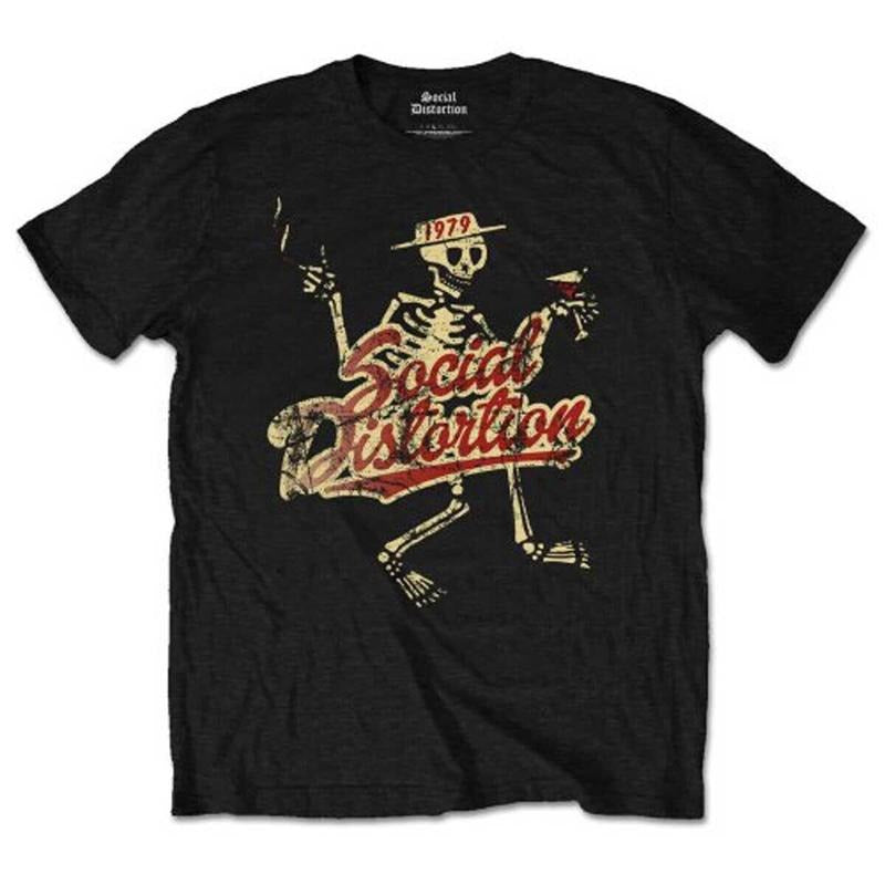 Social Distortion Vintage 1979 Official Tee TShirt Mens Unisex Menswear Top Hoodie, Sweatshirt | DripVista.com