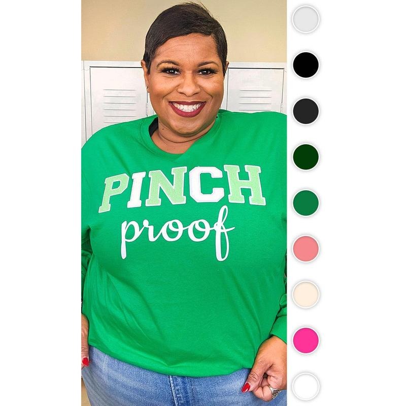 Soft Chenille Pinch Proof Adult Long Sleeve T-Shirt Hoodie, Sweatshirt | DripVista.com