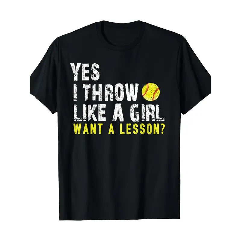 Softball For Girls Softball For Women T-Shirt 100%cotton Made in USA Hoodie, Sweatshirt | DripVista.com