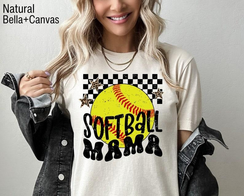 Softball Mama Shirt for Softball Mom Game Day Shirt Softball Season Softball Fan Shirt Mother's Day Shirt Hoodie, Sweatshirt