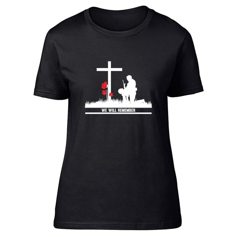 Soldiers We Will Remember Fitted Womens Ladies Lightsaber brand Shirt style 02 Hoodie, Sweatshirt | DripVista.com