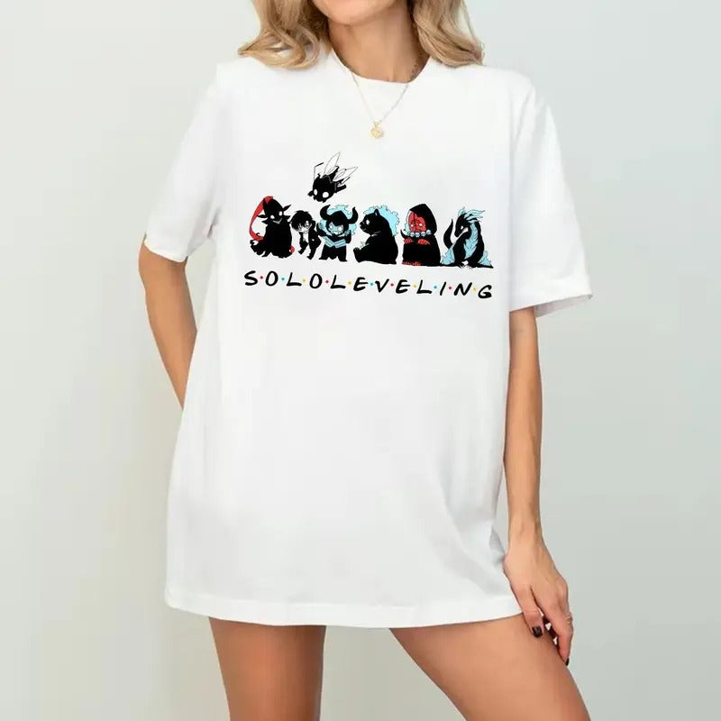 Solo Leveling God Statue Tshirt, Gift For Him, Gift For Her, Anime Lover Tshirt Hoodie, Sweatshirt | DripVista.com