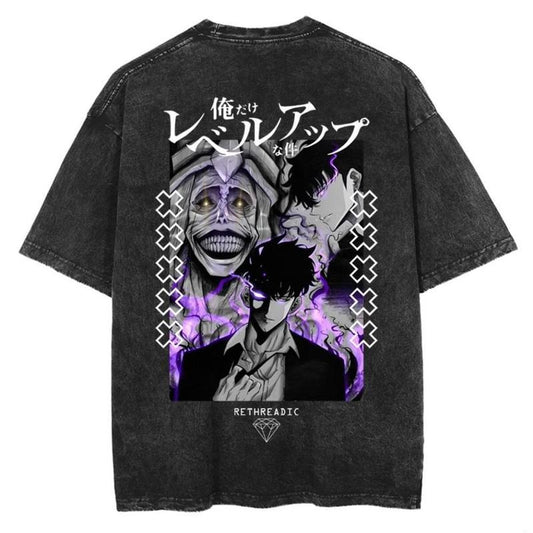 Solo Leveling Unisex Shirt, Anime Shirt, Cozy Fit, Perfect for Any Season, Layer-Friendly, Works in Any Weather