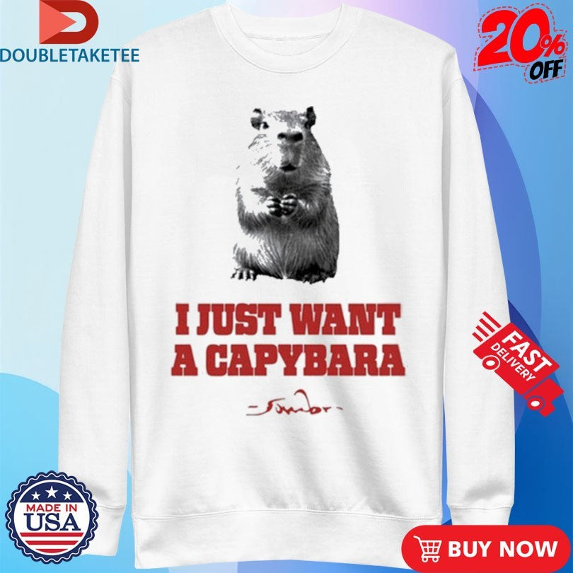 Sombr I Just Want A Capybara T-shirts