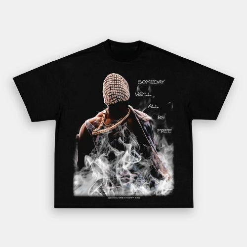 Some We'Spiky hair fighters Spiky hair fighters Be Free T-Shirt, Unisex T-Shirt, For Women Men