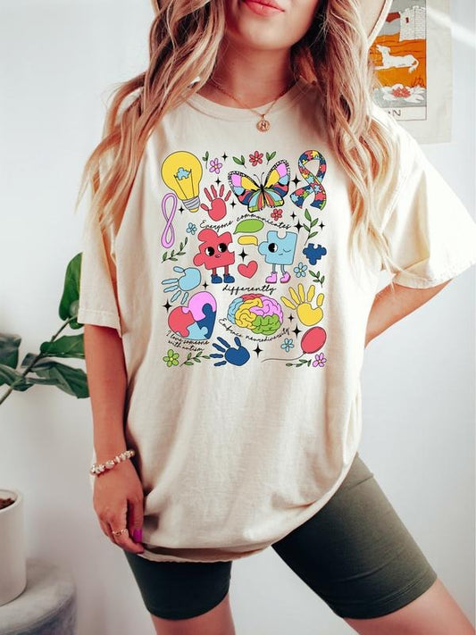 Somebody's Loud & Proud Autism Mama Unisex T-Shirt, Autism Awareness Shirt Comfort Fabric