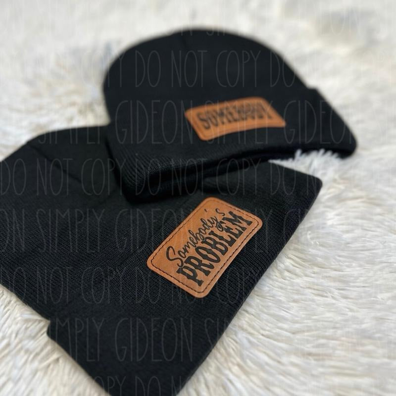 Somebody's Problem Beanie Hat- Fashion Accessory T-Shirts, Hoodie, Sweatshirt | DripVista.com