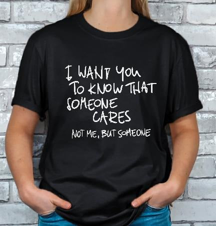 Someone Cares Sarcastic Casual T-shirt Crewneck Hoodie, Sweatshirt | DripVista.com