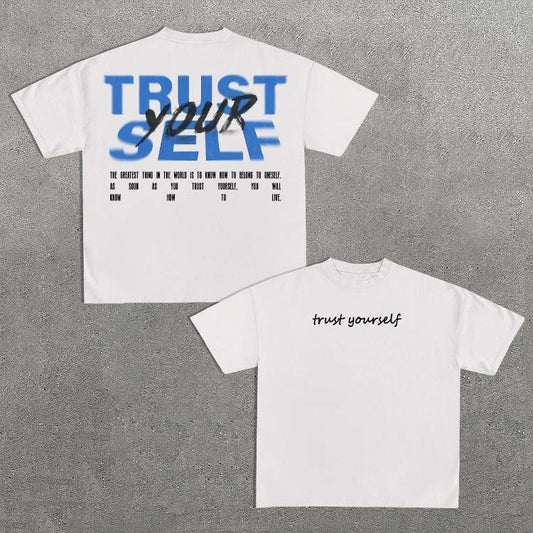 Sopula Trust Yourself Print Short Sleeve T-Shirt