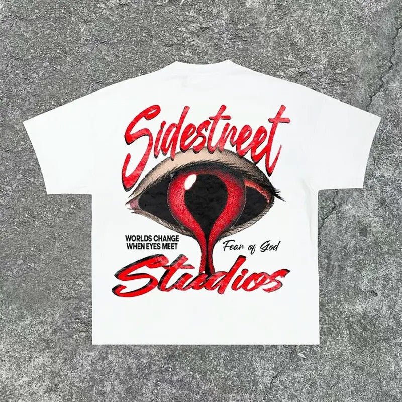 Sopula Vintage Fear Of God Graphic Cotton T-Shirt